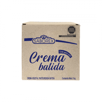 Crema batida Saborex