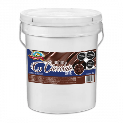 Granillo de chocolate oscuro Avignon  Cb/5kg.