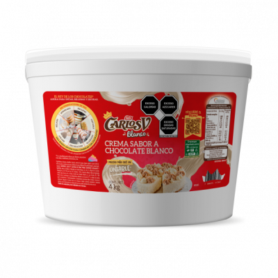 Untable Carlos  BLANCO V® Bote 4 kg